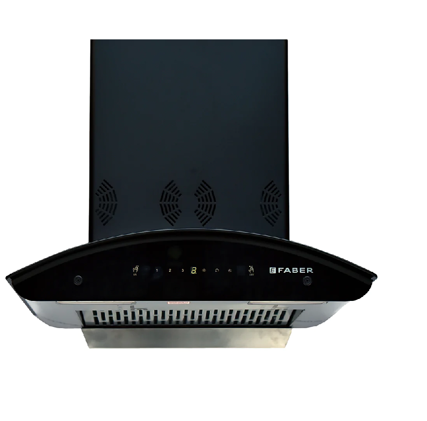 Picture of Faber Chimney Crest 3D Plus IND HC SC BK 60